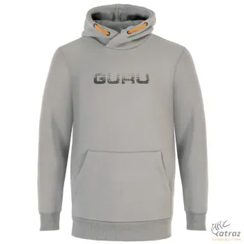 Guru Grey Circles Hoodie Méret: L - Guru Kapucnis Pulóver