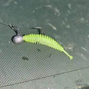 Reiva Tiny Worm Orange Disco 6cm - Reiva Gumihal