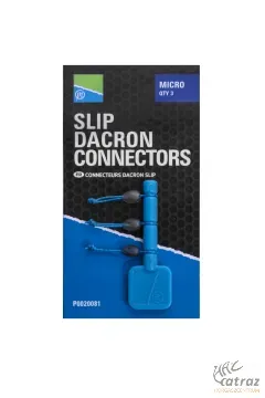 Preston Slip Dacron Connectors Micro - Preston Innovations Csatlakozó Rakós Bothoz