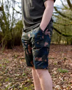 Fox Camo Rövidnadrág Méret: 2XL - Fox LW Camo Combat Short