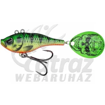MadCat Spin Tail 1/0 12cm 70g - Firetiger Tail Spinner - Harcsázó Műcsali