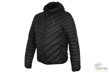 Fox Ruházat Quilted Jacket Black/Orange Size:S CCL145