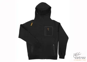 Fox Collection Black/Orange Shell Hoody - Fox Dzseki