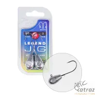 L&K Legend Jig - Twisterfej Horog Méret: 2/0 Súly: 10g - 3 db/csomag - L&K Jig Head