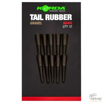 Korda Tail Rubber Nano Gravel - Korda Süllyedő Gubancgátló Hüvely