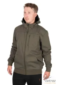 Fox Zöld Fekete Őszi-Tavaszi Horgász Dzseki - Fox Collection Soft Shell Jacket Green Black