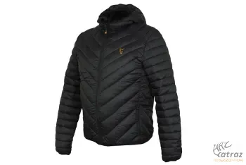Fox Ruházat Quilted Jacket Black/Orange Size:XL CCL148