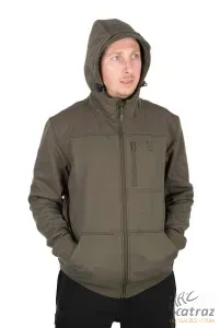 Fox Zöld Fekete Őszi-Tavaszi Horgász Dzseki - Fox Collection Soft Shell Jacket Green Black