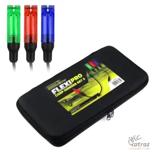 Carp Academy Flexi Pro Carp Hanger - Flexibilis Kapásjelző Készlet 3db