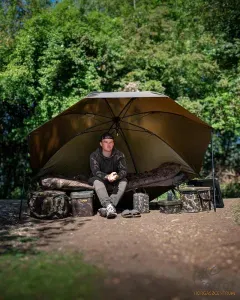 Fox 60" Khaki Brolly - Fox Horgász Ernyő