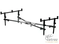 Prologic Black Fire Pod 3 Botos - Prologic Leszúró Készlet Goalpost Kit 3 Rods