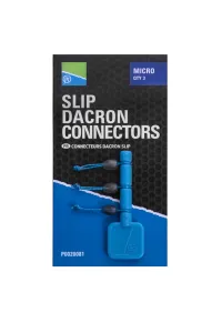 Preston Slip Dacron Connectors Large - Preston Innovations Csatlakozó Rakós Bothoz