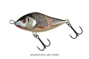 Salmo Slider Sinking 5cm 8.3g Wounded Real Grey Shiner Wobbler