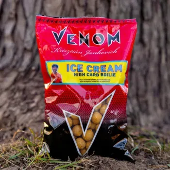 Venom High Carb Boilie Ice Cream 24mm - Venom Szénhidrátos Bojli