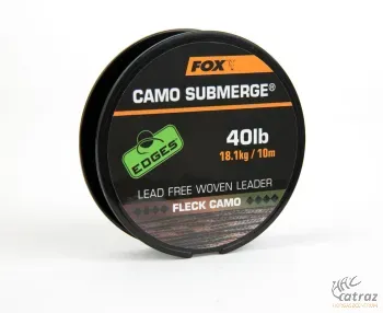 Fox Ólommentes Előtétzsinór 10m 40lb - Fox Submerge Fleck Camo