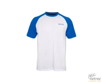 Preston Lightweight White Raglan T-Shirt S - Preston Póló