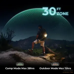 Flextail Evo 3 in 1 Mosquito Repeller - Flextail Akkumulátoros Szúnyogriasztó és Powerbank Lámpával