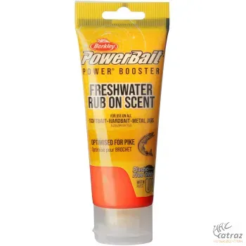 Berkley PowerBait Gel 80ml - Pike Fishoil Orange Gold Flake