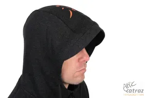 Fox Fekete Narancs Pulóver Méret: XL - Fox Collection LW Hoody Black & Orange