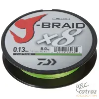 Zsinór Daiwa J-Braid X8 300m Chartreuse 0,06mm