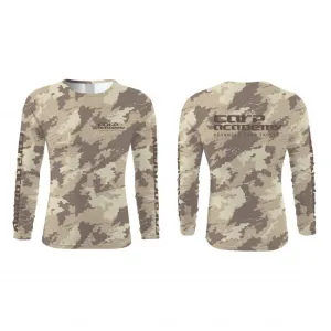 Carp Academy Camou UV Méret: L - UV Álló Póló