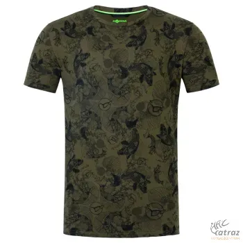 Korda LE Koi Tee Olive Méret: 2XL - Korda Horgász Póló