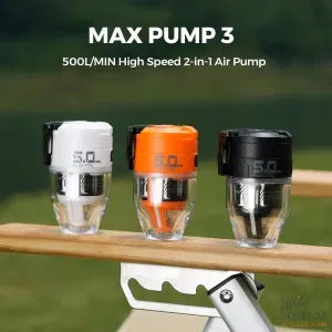 Flextail MAX Pump 3 - Hordozható Elektromos Pumpa LED Lámpával