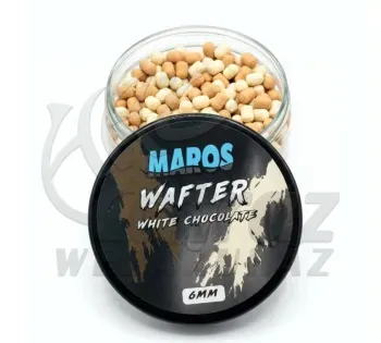 Maros White Chocolate Wafter 8mm 20g