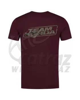 Korda TK Digi Kamo Tee Burgundy – Bordó Horgász Póló