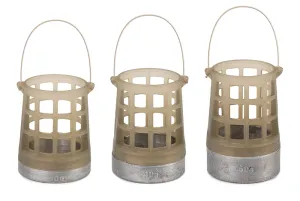 Matrix Plastic Bottom Weighted Feeder Large 50g - Matrix Súlyozott Műanyag Feederkosár