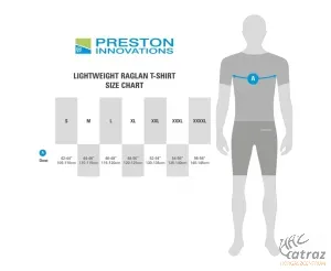 Preston Lightweight White Raglan T-Shirt M - Preston Póló
