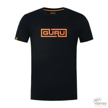 Guru Fekete Póló - Guru Gradient Connect Tee Black