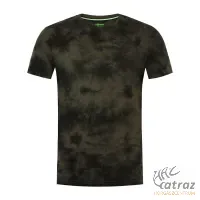 Korda Tie Dye Tee Dark Olive - Korda Horgász Póló