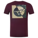 Korda LE Split Tee Burgundy Méret: 2XL - Korda Horgász Póló