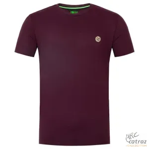 Korda LE Split Tee Burgundy Méret: 2XL - Korda Horgász Póló