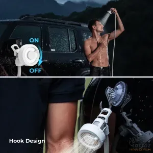 Flextail MAX Shower – Hordozható Kültéri Zuhanyzó
