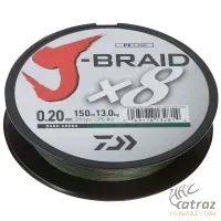 Zsinór Daiwa J-Braid X8 150m Zöld 0,06mm