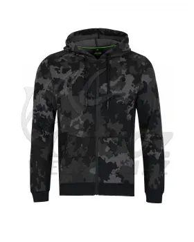 Korda Zip Hoodie - Black Kamo - XL - Horgász pulóver