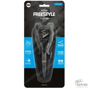 Spro Freestyle Spro Plier 18 - Multifunkciós Fogó Kulcskarika Nyitóval Tokban