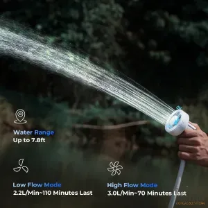 Flextail MAX Shower – Hordozható Kültéri Zuhanyzó