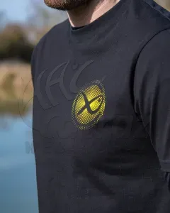 Matrix Large Fade Logo T-Shirt Black/Lime – S – Matrix Póló