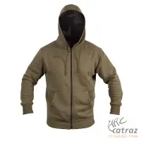 Avid Distortion Zip Hoodie Méret: M - Avid Carp Kapucnis Cipzáras Pulóver