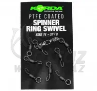 Korda PTFE Spinner Ring Swivels Méret: 11 - Korda Forgó Gyorskapoccsal