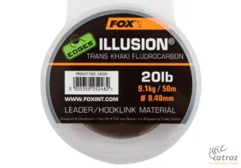 Előkezsinór Fox Illusion Zöld 50m 20lb/40 CAC603