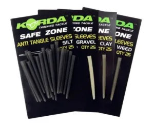 Korda Gubancgátló Hüvely Khaki - Korda Safe Zone Anti Tagle Sleeves Khaki