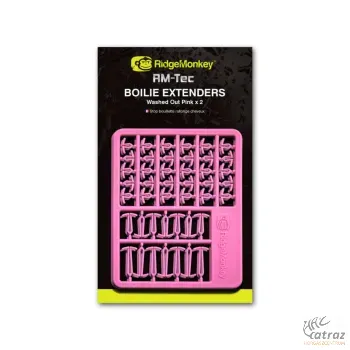 RidgeMonkey Csali Stopper Hair Extenders Clear - Pink