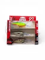Rapala 90 Years Lure Kit Shad Rap Mid Bright - Rapala 3 Darabos Jubileumi Wobbler Csomag
