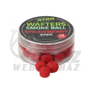 Stég Wafters Smoke Ball 14mm Strawberry – Epres Füstölő Csali
