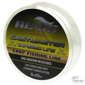 Nevis Castmaster Tapered Line 5x15m 0,30-0,57mm - Nevis Felvastagodó Zsinór
