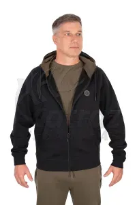 Fox Collection Zipped Hoody Black - M - Fekete Fox Pulóver